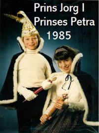 1985 Jeugdprins Jorg I Jeugdprinses Petra