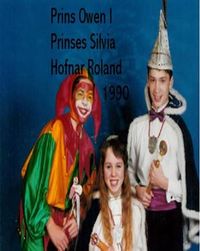 1990 Jeugdprins Owen I Jeugdprinses Silvia Hofnar Roland